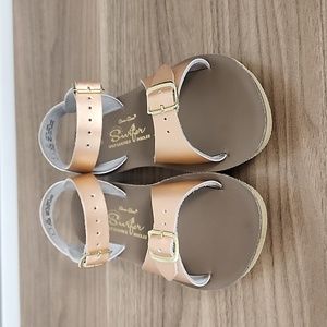 Salt Water Sandals by Hoy Shoe Surfer Sandal : Rose Gold